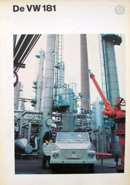 Volkswagen 181 Modelprogram 1970 Carbrochure (0088)